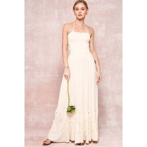 Natural Beauty Maxi Dress, Ivory